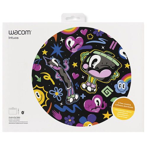 Wacom Intuos Creative Pen Bluetooth Tablet Medium - Black — vista 3