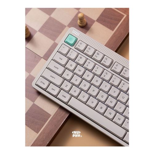 NuPhy NUPHY NODE75 WH BLUSH — vista 3
