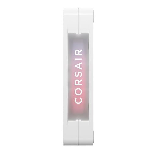Corsair iCUE LINK RX120 II RGB Magnetic Dome Bearing 120mm Case Fan - White — vista 3