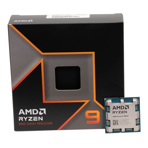 Procesador AMD Ryzen 9 9900X 12 Núcleos 4,40GHz 64MB caché Socket AM5 — empaque del procesador