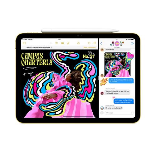 Tablet Apple iPad 11" - A16 - Wi-Fi - 128GB - (2025) - Blue - MD4A4LL/A — vista 4