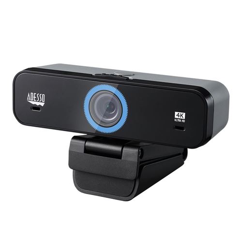 Adesso 4K ULTRA HD Fixed Focus USB Webcam — vista 4