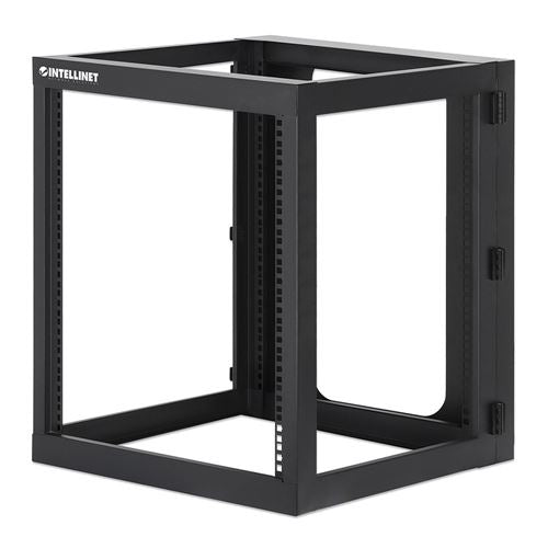 Intellinet 19 inch Wall Mount 4-Post Open Frame Network Rack - 12U — vista 4