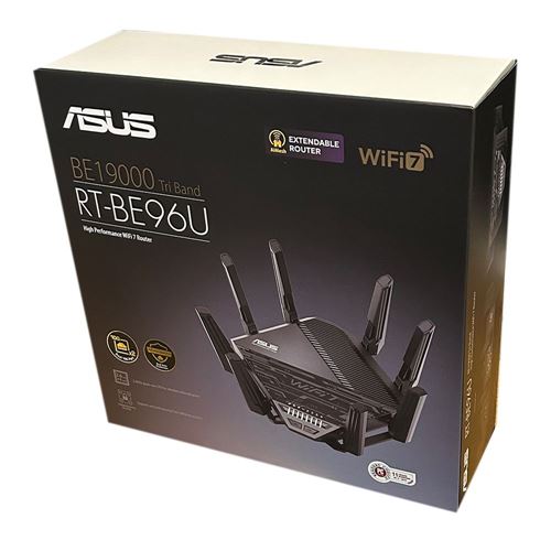 ASUS RT-BE96U - BE19000 WiFi 7 Tri-Band Gigabit Wireless Gaming Router with AiMesh Support — vista 4