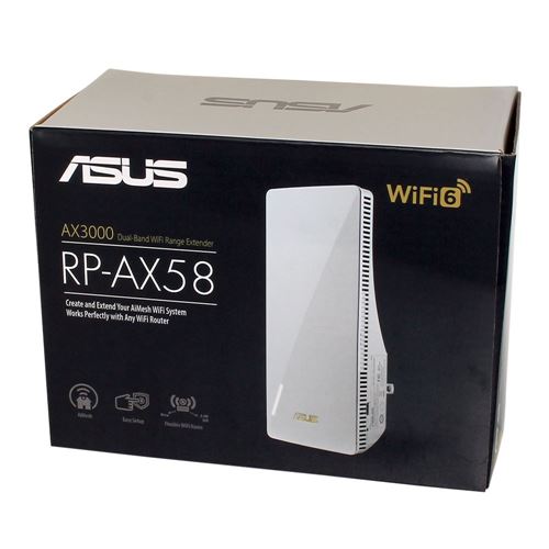 ASUS RP-AX58 - AX3000 WiFi 6 Dual-Band AiMesh Range Extender — vista 4