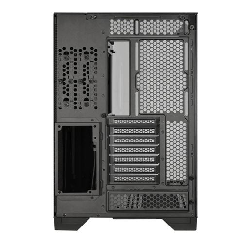Lian Li O11 Vision-M Tempered Glass microATX Mini Tower Computer Case - Black — vista 4