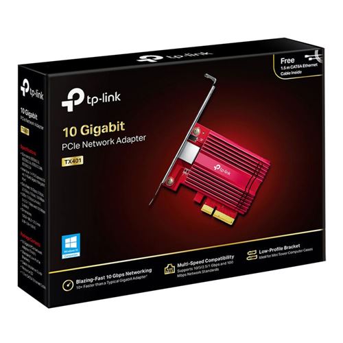 TP-LINK TX401 - 10 Gigabit PCI Express Network Adapter — vista 4