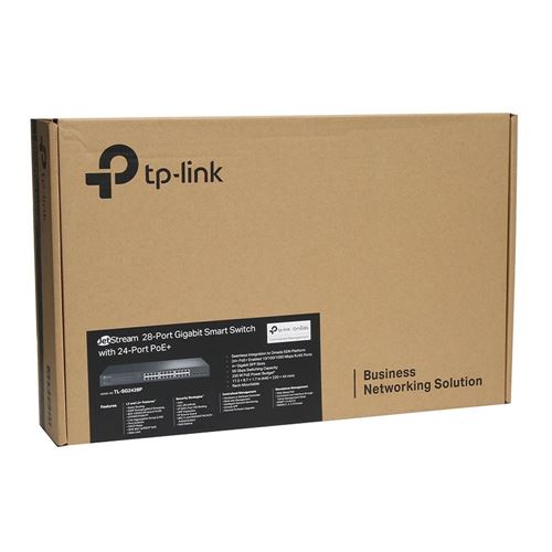 TP-LINK JetStream 28-Port Gigabit Smart Switch — vista 4
