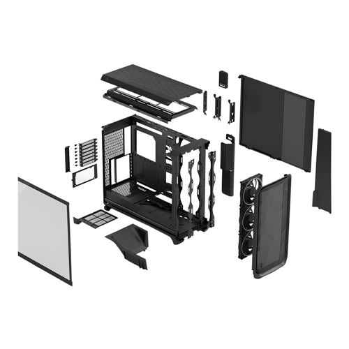 Fractal Design Meshify 3 XL Ambience Pro RGB Tempered Glass eATX Full Tower Computer Case  — vista 4