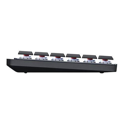 Logitech MX Mechanical Mini Illuminated Wireless Keyboard - Graphite
 Tactile Switches — vista 4