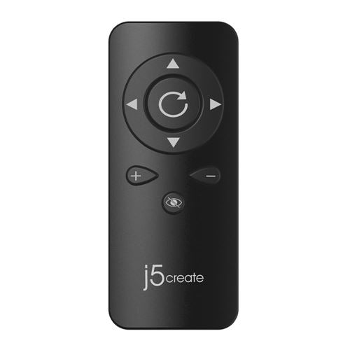 j5create JVCU435 4K ULTRA HD Webcam with 5x Digital Zoom Remote Control macOS / Windows /  — vista 4