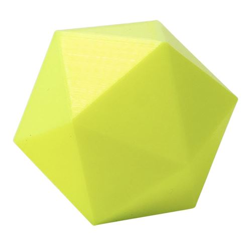 Proto-Pasta 1.75mm HTPLA 3D Printing Filament 50.00 g (1.76 oz.) Coil - Fluorescent Yellow — vista 4