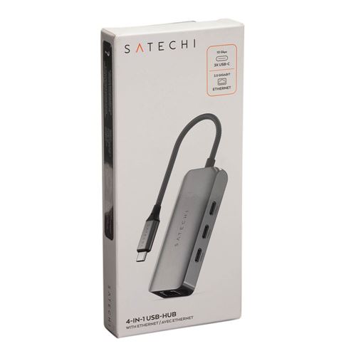 Satechi 4-in-1 USB-C Hub with 2.5 Gigabit Ethernet - Space Gray — vista 4