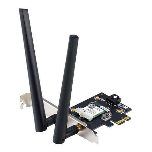 ASUS AX1800 PCIe WiFi Adapter (PCE-AX1800)
 WiFi 6, Bluetooth 5.2 — vista 4