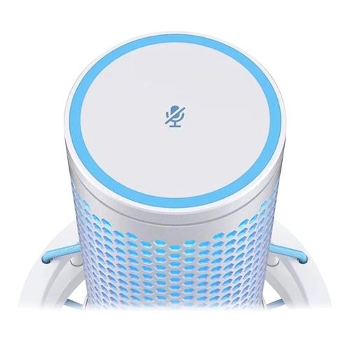 HyperX QuadCast 2 Wired Multi-Pattern USB Condenser Microphone - White — vista 4