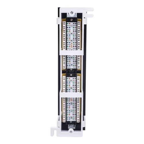Intellinet Cat6 Wall-mount 12 Port Patch Panel — vista 4