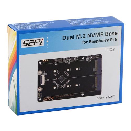 52Pi N21 Dual 2280 NVMe base for Raspberry Pi 5 — vista 4