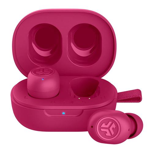 JLab JBuds Mini True Wireless Earbuds - Pink — vista 4