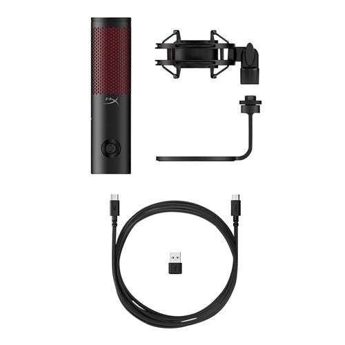 HyperX QuadCast 2 Wired Multi-Pattern USB Condenser Microphone - Black — vista 4