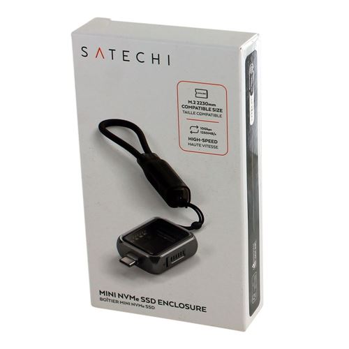 Satechi Mini M.2 NVMe 2230 USB 3.2 Gen 2 Type-C SSD Enclosure — vista 4