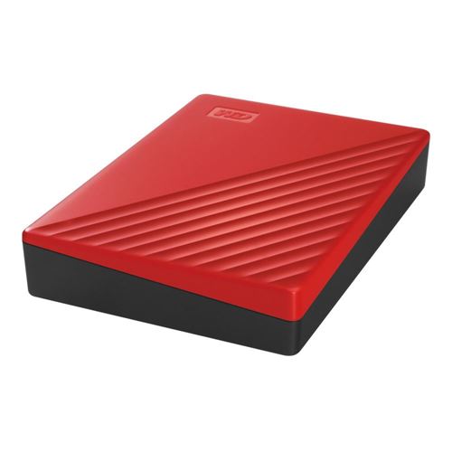 WD My Passport 4TB USB 3.2 (Gen 1 Type-A) 2.5" Portable External Hard Drive - Red — vista 4