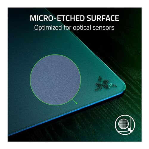 Razer Atlas Pro Glass Large Mousepad - Black — vista 4