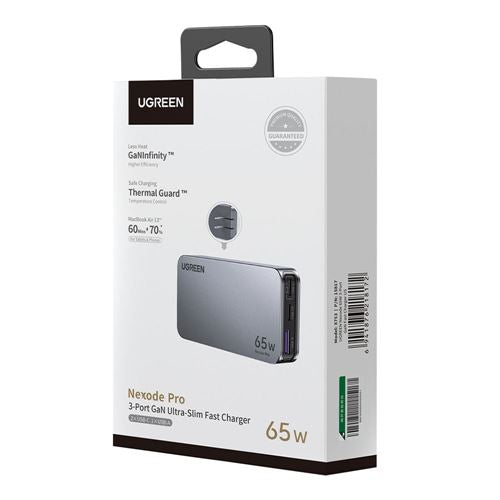 UGreen 65W SLIM GAN FAST CHARGER — vista 4