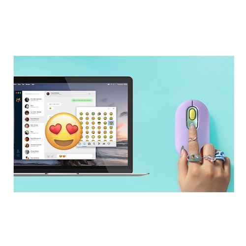 Logitech POP Mouse with emoji- Daydream — vista 4