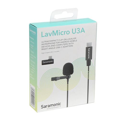 Saramonic LavMicro U3A Ultracompact Clip-On Lavalier — vista 4