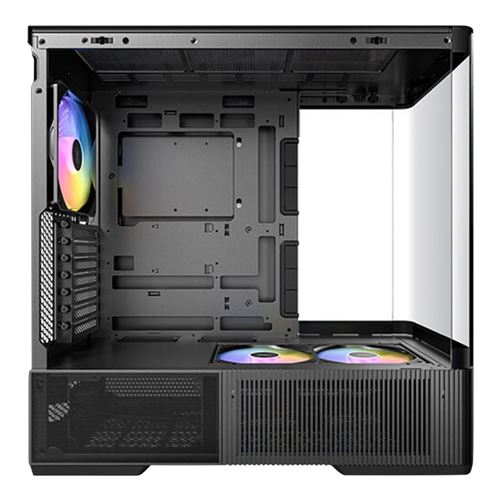 Case Antec C6 Curve ARGB Tempered Glass ATX Mid-Tower Computer Case Negro — vista 4