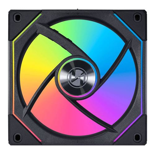 Lian Li UNI FAN SL-INF FLEX 120mm Fluid Dynamic Case Fan - Black — vista 4