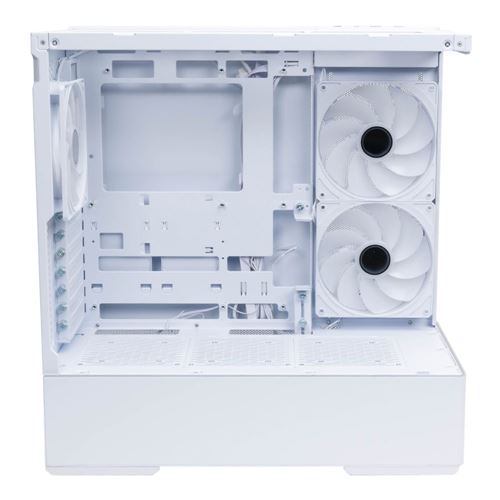 Lian Li CG237 Tempered Glass ATX Mid-Tower Computer Case - White — vista 4
