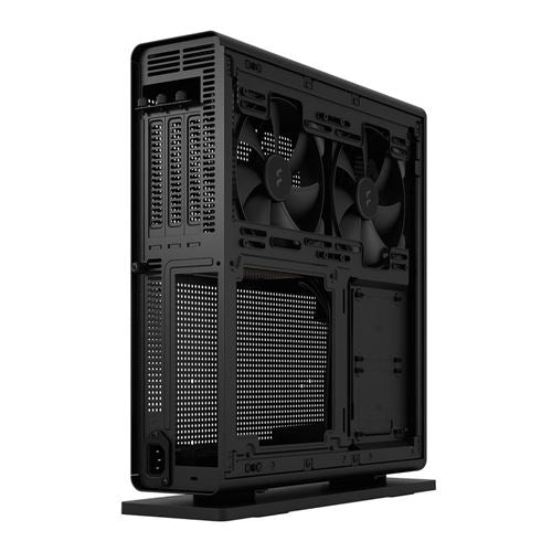 Fractal Design Ridge Mini-ITX Mini Tower Computer Case - Black — vista 4