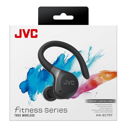 JVC Sport Active Noise Cancelling True Wireless Bluetooth Earbuds - Black — vista 4