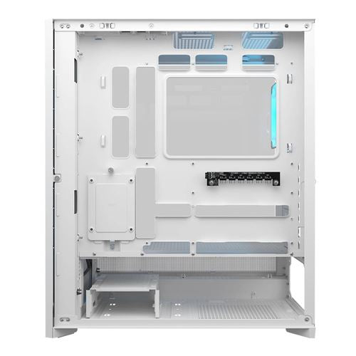 Cougar Airface 180 RGB Tempered Glass ATX Mid-Tower Computer Case - White — vista 4