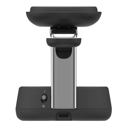 Belkin UltraCharge Pro 3-in-1 Magnetic Charging Dock with Qi2 25W - Charcoal — vista 4