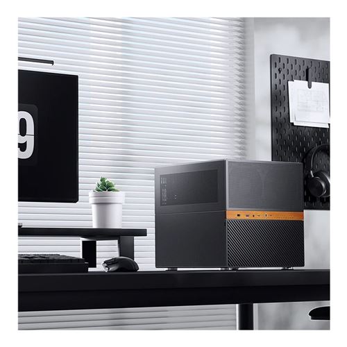 JONSBO N6 microATX NAS Computer Case - Black — vista 4
