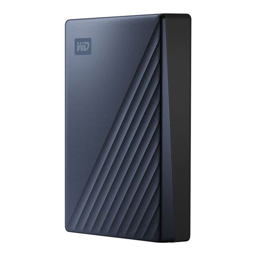 WD 5TB My Passport Ultra USB 3.0 Type-C External Hard Drive (Blue) — vista 4