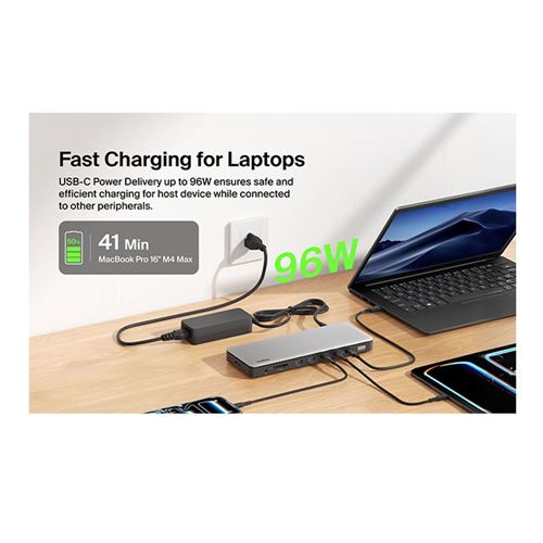 Belkin Thunderbolt 4 Dock — vista 4