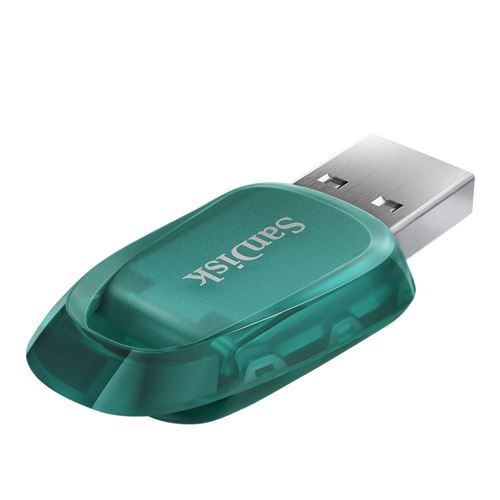 Sandisk 64GB Ultra Eco SuperSpeed+ USB 3.2 (Gen 1) Flash Drive - Teal — vista 4