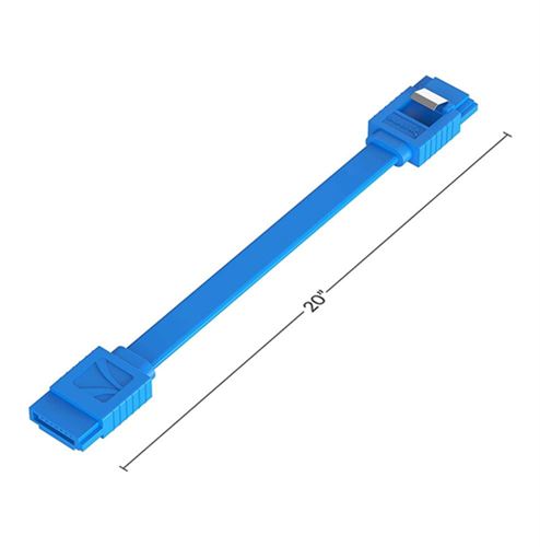 Sabrent SATA III (6 Gbit/s) Straight Data Cable with Locking Latch for HDD/SSD/CD and DVD  — vista 4