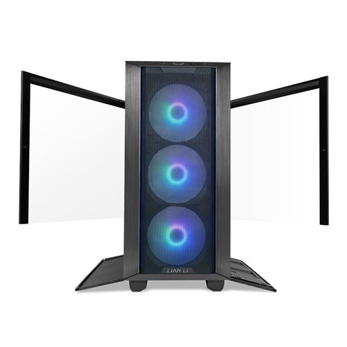 Lian Li LANCOOL III RGB Tempered Glass ATX Mid-Tower Computer Case - Black — vista 4