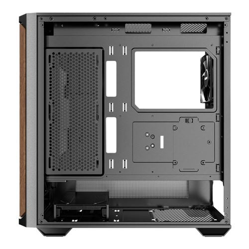 Okinos Cypress 7 Tempered Glass ATX Mid-Tower Desktop Computer Case - Black — vista 4