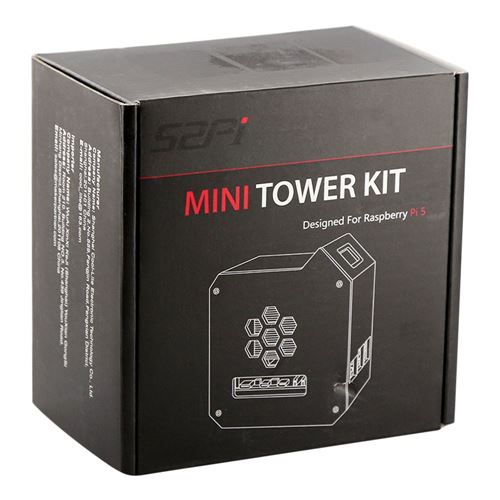 52Pi ABS Case Kit for Raspberry Pi 5 — vista 4