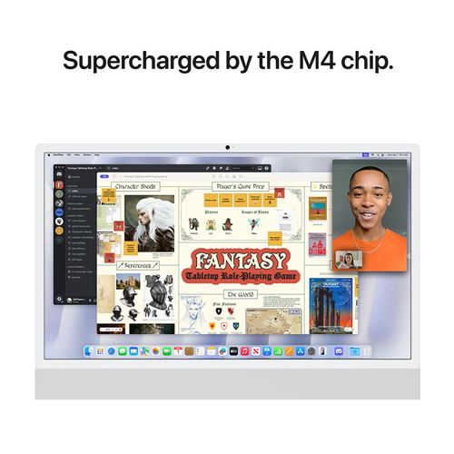 iMac Apple 24" M4 (Late 2024) - Chip M4 8 Núcleos - 16GB Memoria Unificada - 256GB SSD - Pantalla 4. — vista 4