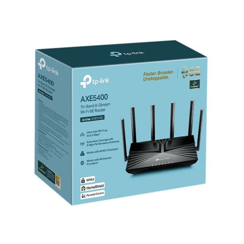 TP-LINK Archer AXE5400 - AXE5400 WiFi 6E Tri-Band Gigabit Wireless Router with TP-Link One — vista 4