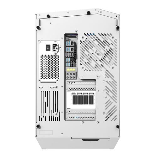 darkFlash DY470 Tempered Glass ATX Mid-Tower Computer Case - White — vista 4