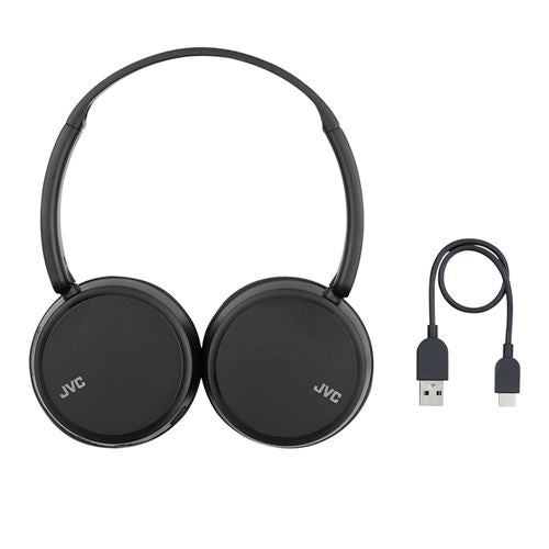 JVC HA-S36W Foldable Wireless Bluetooth Headphones - Black — vista 4