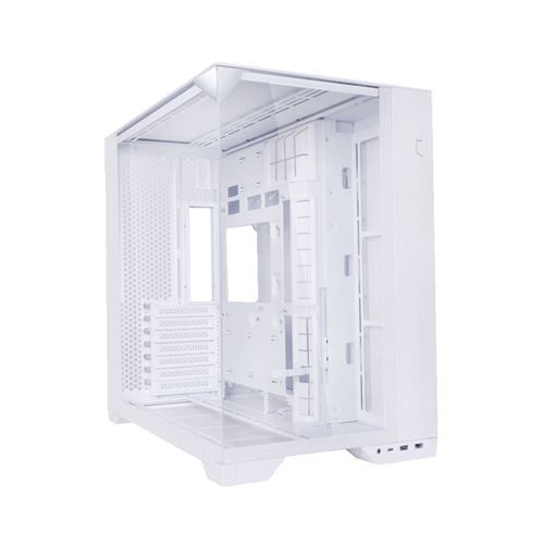 Lian Li O11 Vision Compact Tempered Glass ATX Mid-Tower Computer Case - White — vista 4