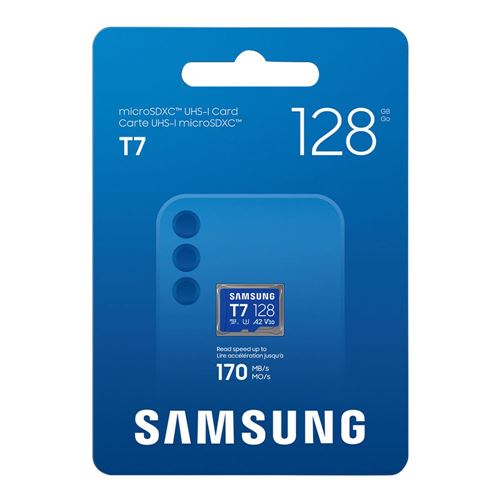Samsung T7 128GB microSDXC Card UHS-I Flash Memory Card Class 10 U3 V30 A2 Memory Card — vista 4